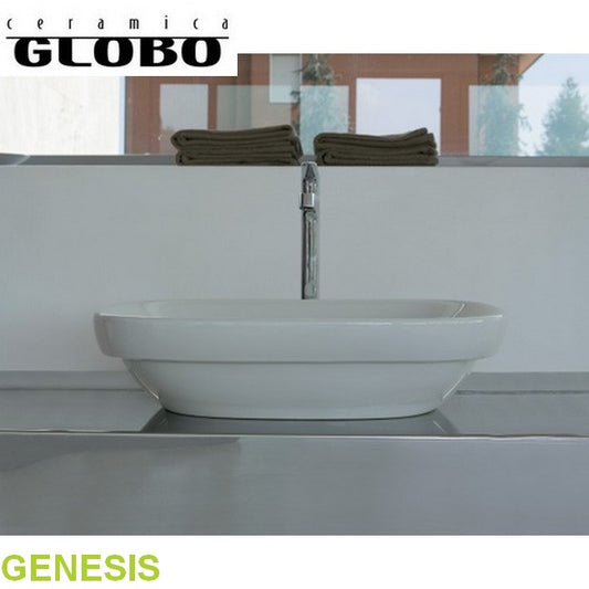 Lavabo d'appoggio GENESIS 60.40 - Ceramica Globo