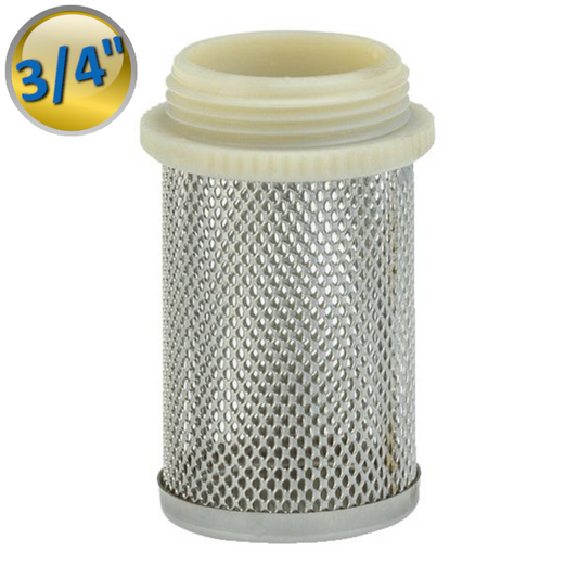 H0157 - Filtro ricambio M 3/4'' acciaio inox per valvola di fondo, per VALSTOP/EUROSTOP - Enolgas