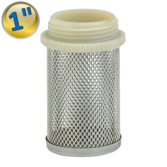 H0157 - Filtro ricambio M 1'' acciaio inox per valvola di fondo, per VALSTOP/EUROSTOP - Enolgas