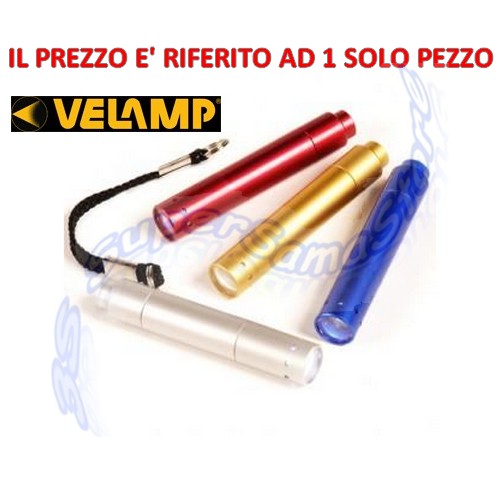 Mini torcia in alluminio anodizzato