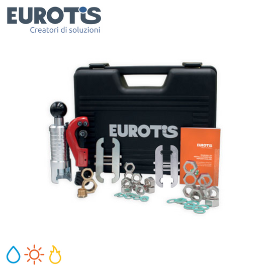 Kit valigetta flangiatore manuale 60 DB acqua e solare - Eurowater/Eurosolar - Eurotis