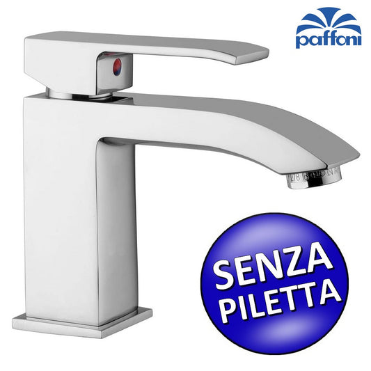Miscelatore lavabo LES071 CR LEVEL PAFFONI senza scarico