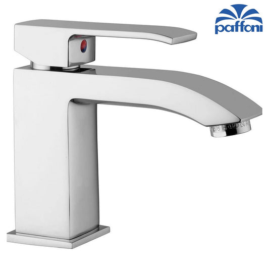 Miscelatore lavabo LES075 CR LEVEL PAFFONI con piletta di scarico