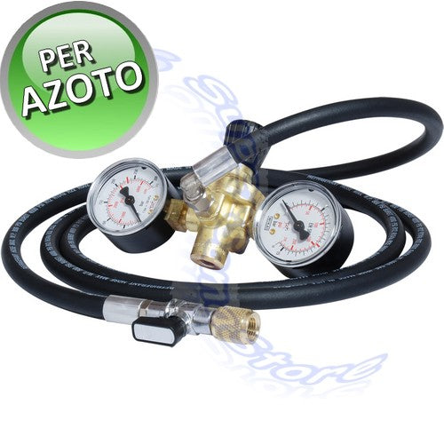 Riduttore di pressione per cartucce di AZOTO