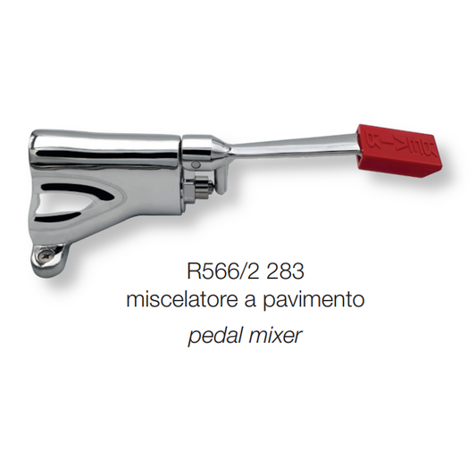 Rubinetto miscelatore a pedale installazione a pavimento 1/2'' serie 283 PLUS RIVER - R6552283