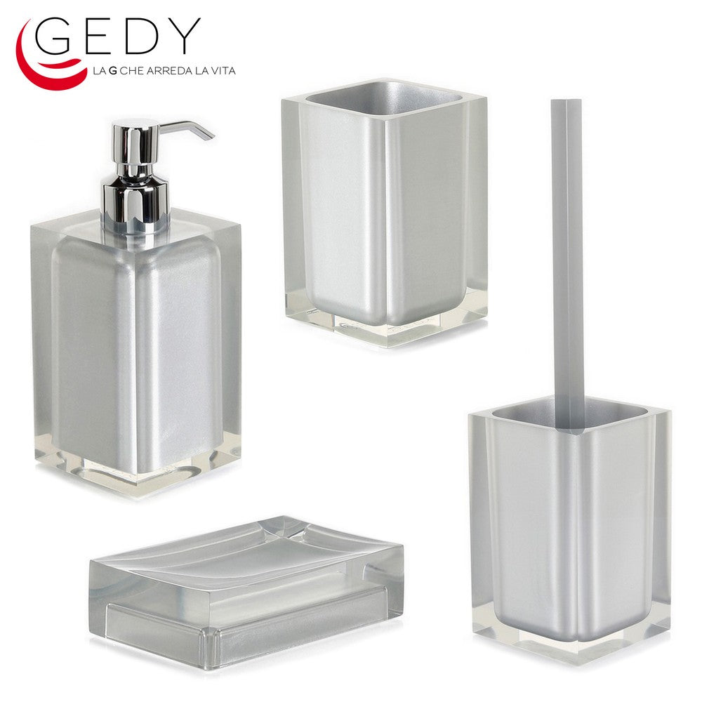 Serie completa 4 pezzi RAINBOW color grigio