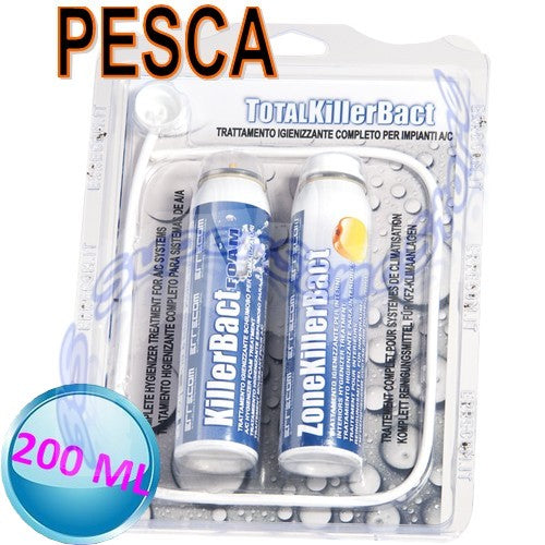 Total killer bact - igienizzante 200 ML PESCA