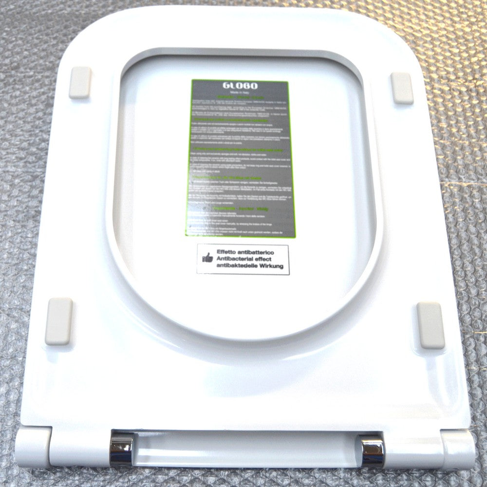 Sedile originale chiusura rallentata per wc STONE 56.36 Ceramica Globo - ST020BI