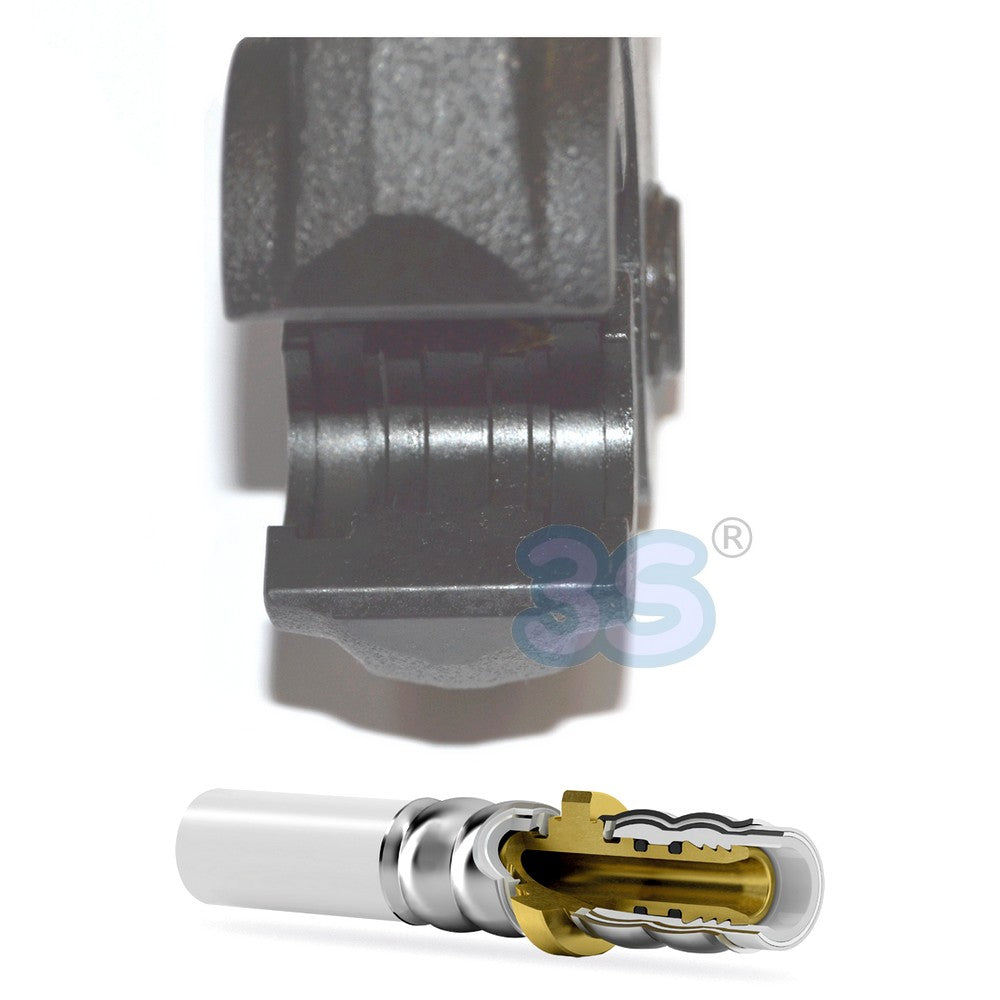 Ganascia pinza per pressatrice profilo TH ? 20 mm raccordi multistrato