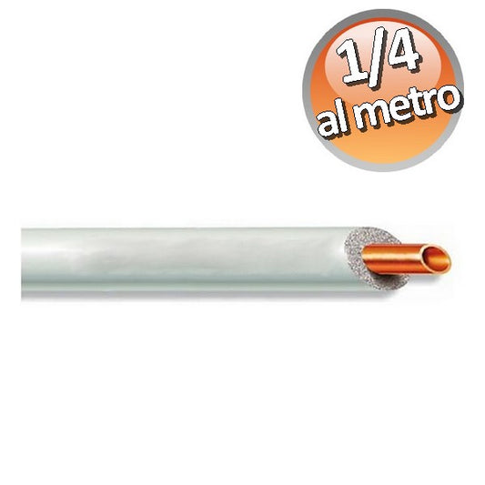 Tubo rame isolato 1/4'' climatizzazione - prezzo al metro