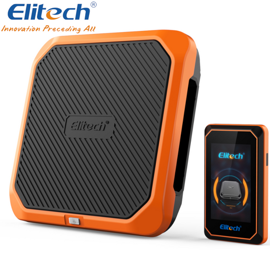 ELITECH - Bilancia refrigerante intelligente SRL-100 Bilancia di ricarica wireless ultrasottile e leggera 220LB