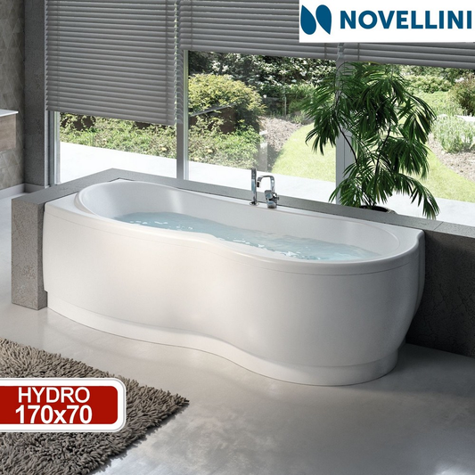 Vasca angolare idromassaggio Novellini Venus 170x70 cm