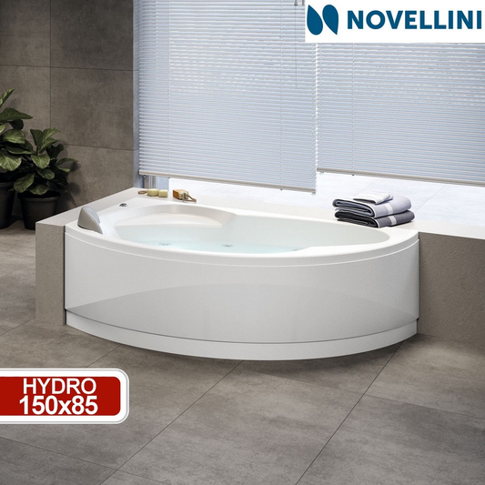 Vasca angolare idromassaggio Novellini Vogue 150x85 cm