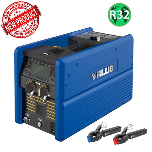 Stazione di carica e vuoto automatica portatile con sonde di temperatura wireless