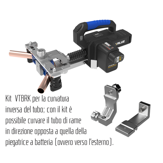 Accessorio per piegatura inversa per piegatubi  a batteria VTB-22L - VALUE