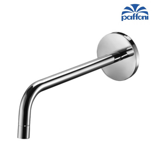 Bocca a muro ?18 x l.175 mm con piastra ?70 mm per art. 101..70