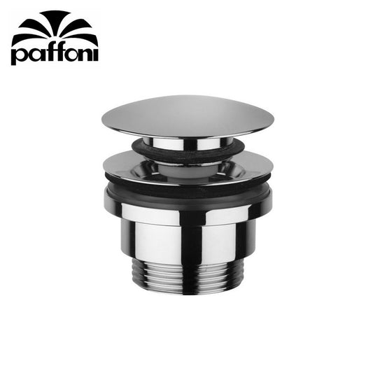 Piletta click clack 1''1/4 G Universale con vite di blocco e troppo pieno