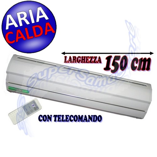 BARRIERA D'ARIA ELETTRICA CM.150 RISCALDATA CON RESISTENZA