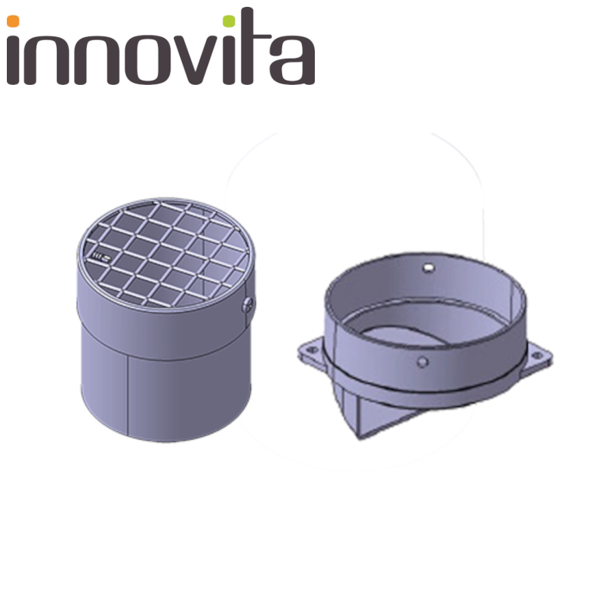 INNOVITA - KIT TRONCHETTO ASPIRAZIONE ARIA ? 80 PER SCALDABAGNO TURBO