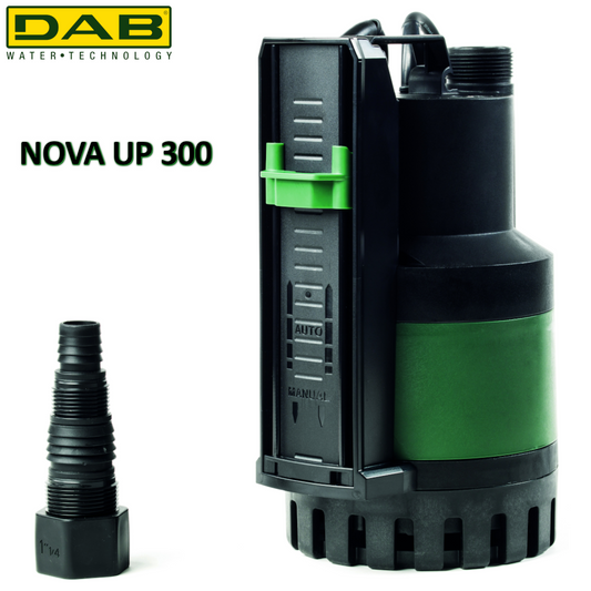 Pompa sommersa sommergibile per il drenaggio di acque chiare - DAB NOVA 300 UP MAE