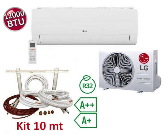 Climatizzatore mono split LG LIBERO 12000 btu 3.5 kw A++ A+ + kit installazione 10 mt