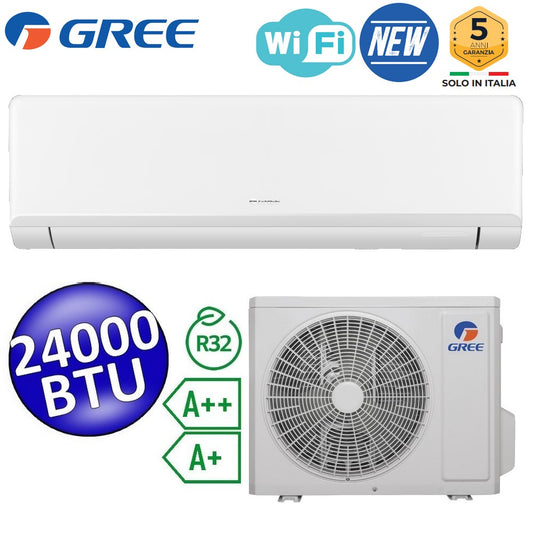 GREE set Climatizzatore mono inverter NEWARI 24000 Btu A++/A+ WiFi