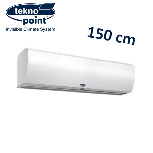 BARRIERA D'ARIA CENTRIFUGA TEKNOPOINT CON TELECOMANDO DA 150 cm. PORTATA D'ARIA 1700 MC