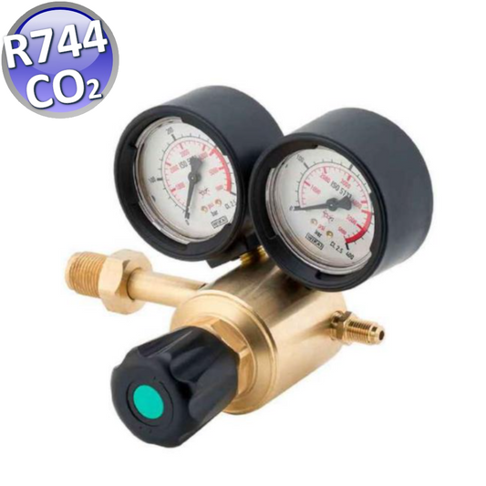 RIDUTTORE DI PRESSIONE REGOLATORE PER BOMBOLA CO2 - R744