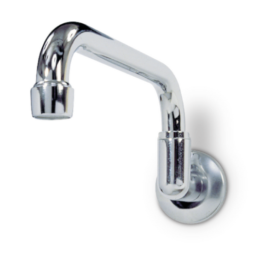 BOCCA ORIENTABILE ALTA A PARETE LUNGHEZZA 215 MM RIVER