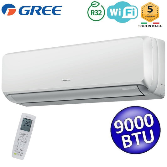Unit? interna R32 Gree FULI WiFi 9000 btu 2.5 Kw per sistema mono e multi (GREE10208)