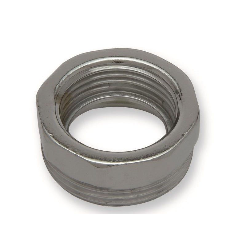 RIDUZUZIONE IN OTTONE CROMATO MF 1''1/4 X 1''