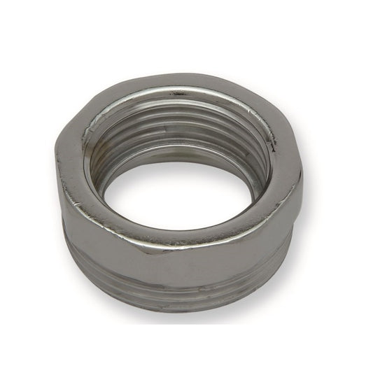 RIDUZUZIONE IN OTTONE CROMATO MF 1''1/4 X 1''