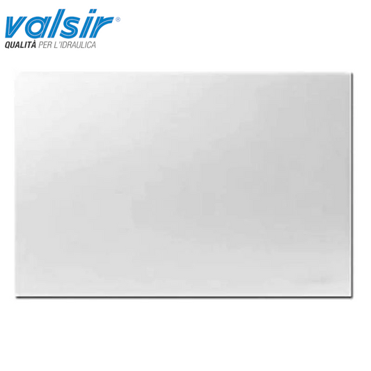 PLACCA CIECA ISPEZIONE PER CASSETTA TROPEA VALSIR BIANCO LUCIDO