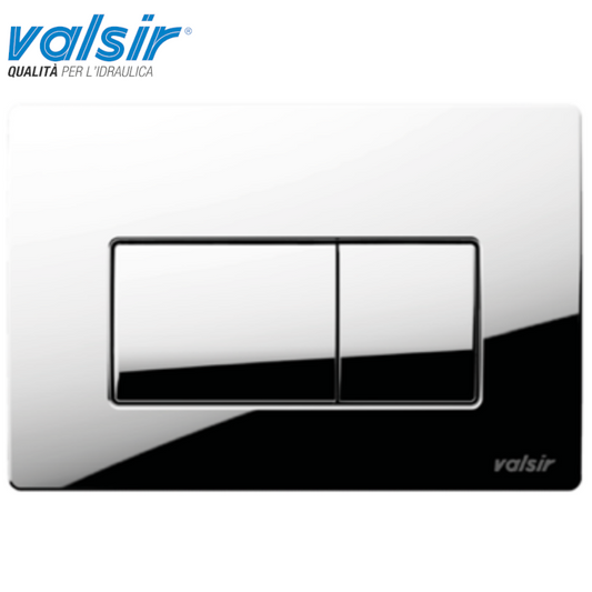 PLACCA PER CASSETTA MECCANICA VALSIR P1 CROMO LUCIDA