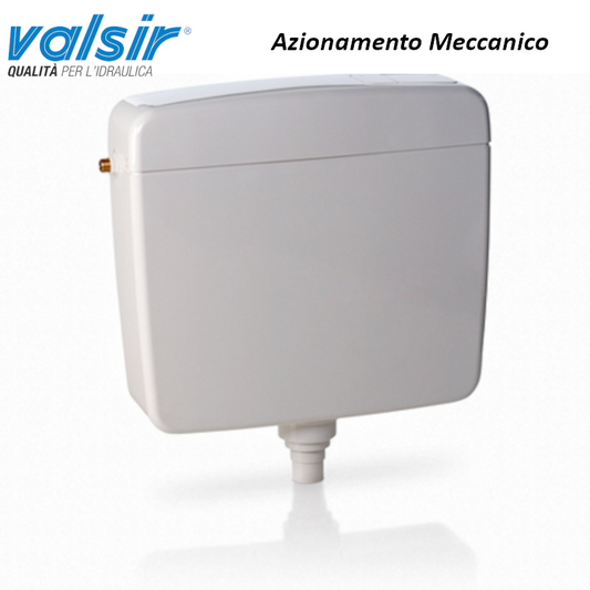 CASSETTA DI SCARICO ESTERNA WC VALSIR CORALLO3 DOPPIO TASTO 3/6 LITRI
