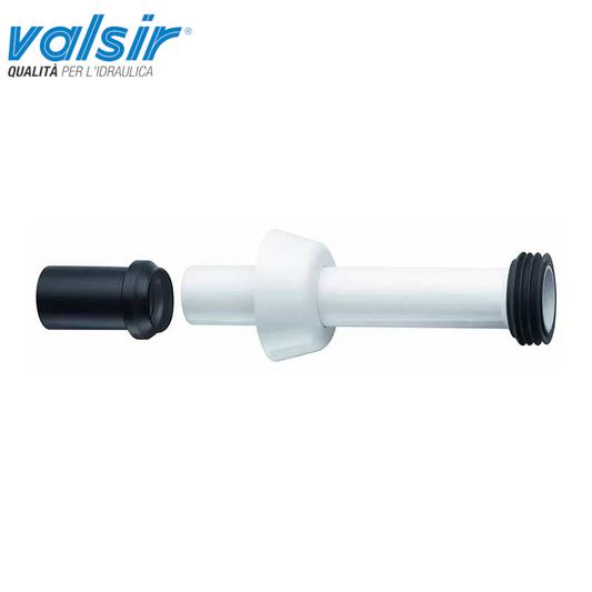 CANNOTTO WC BIANCO TELESCOPICO 40/45 VALSIR