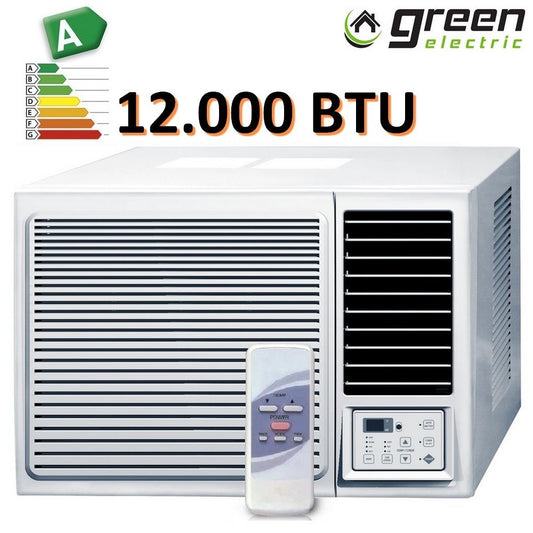 Climatizzatore 12000 BTU Green Electric incasso a finestra - compressore TOSHIBA - pompa di calore