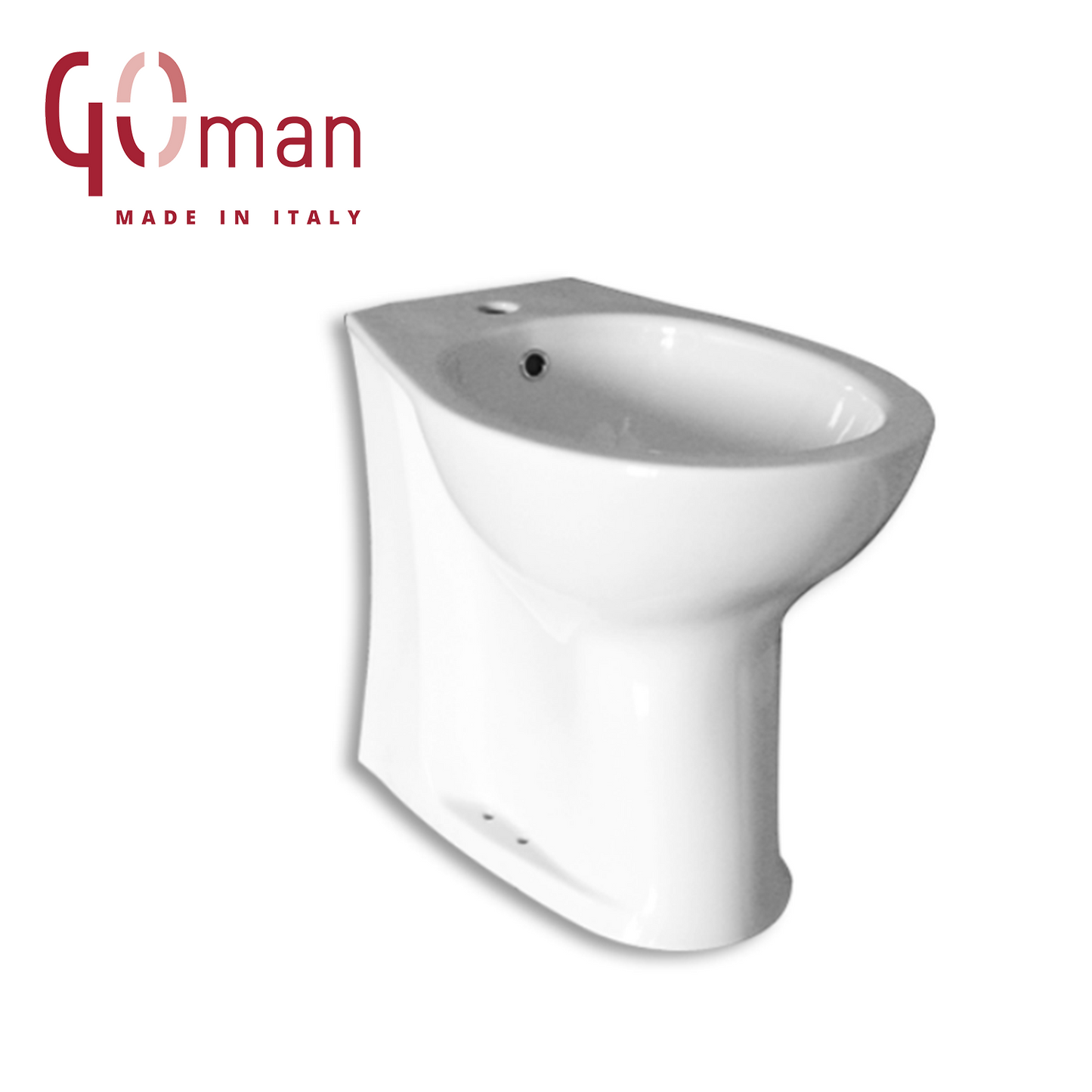 Bidet filo parete alto 47 cm OPEN Goman - anziani disabili