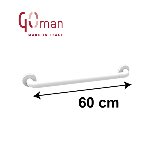 Maniglione Goman lineare cm 60 ausilio disabili in acciaio