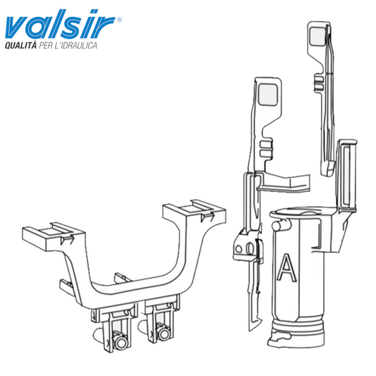 KIT TRASFORMAZIONE DA PNEUMATICO A MECCANICO TROPEA S E TROPEA 3 VALSIR