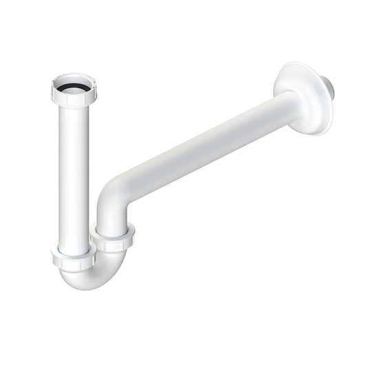 Sifone Ghidini in plastica per bidet attacco 1'' ed 1''1/4