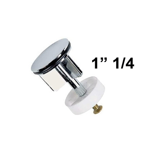 Tappo per piletta saltarello da 1'' 1/4 cromato - ? 39 mm