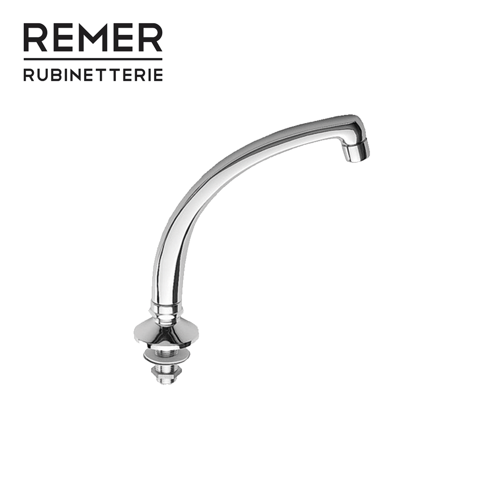 Bocca a snodo cromata 1/2