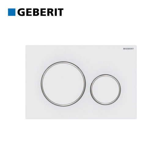 Placca per cassette GEBERIT SIGMA 20 bianco - cromo - bianco 115.882.KJ.1
