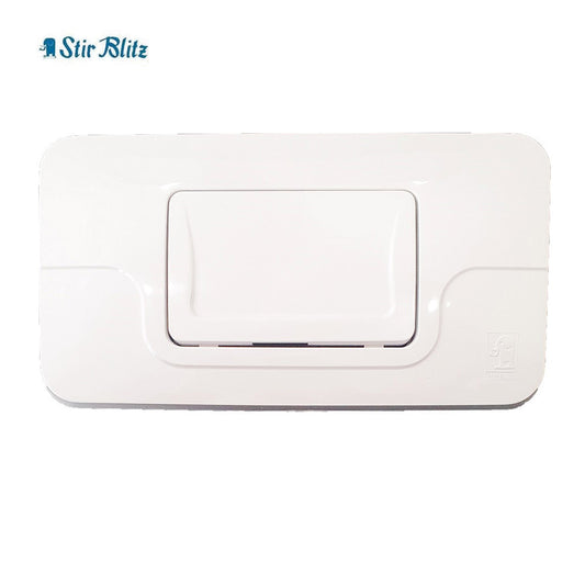 Placca bianca di ricambio WC per cassetta Stir Blitz 12 PHD - mono tasto