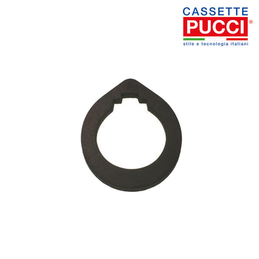 Pucci - guarnizione in gomma sagomata 2,5 mm per pulsante ottone