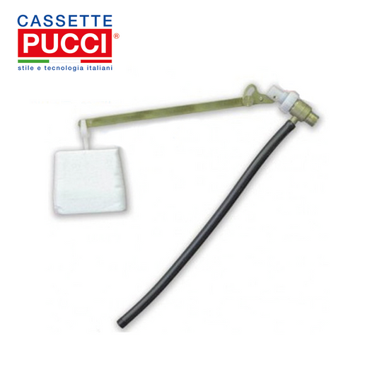 Pucci - rubinetto galleggiante completo attacco laterale astina piatta