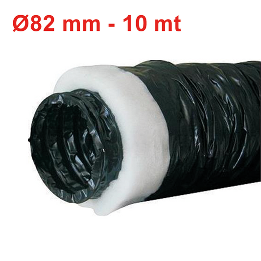 Condotto flessibile in polietilene isolato antistrappo, classe 1 - ? 82 mm rotolo 10 mt
