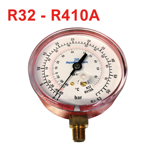 Manometro di alta pressione scale gas R32 e R410A