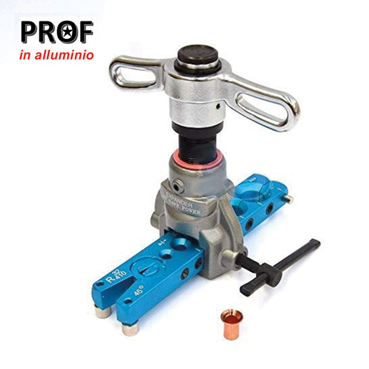 Cartellatrice a frizione con cricco dima in pollici - professionale ultra leggera in alluminio